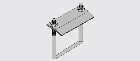 EF100-174 Beam Clamp HDG