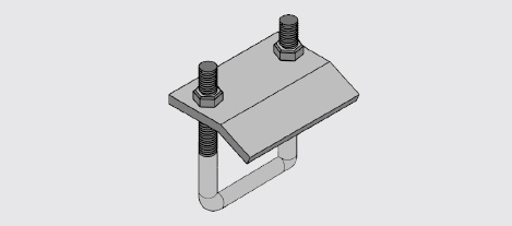 EF50-174 Beam Clamp HDG
