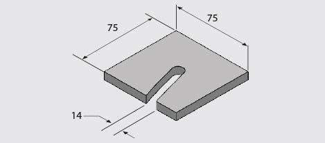 EF80-1064 Flat Plate HDG