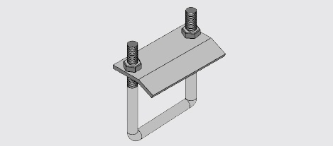 EF80-174 Beam Clamp HDG