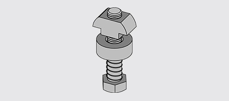 EF80100-BNR Spring Bolt ZN
