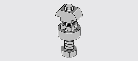 EF80100-BNS Spring Bolt ZN