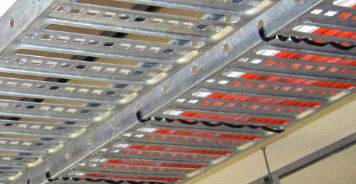 ezytray installation with ties
