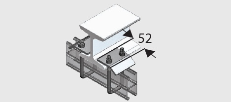 E2786 Beam Clamp SS