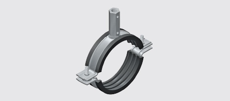 E8 Rubber Lined Insulated Pipe Clamp
