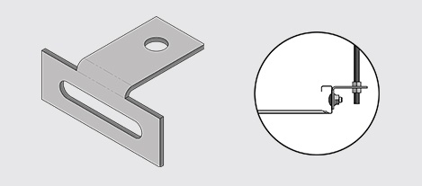 ET3SHB Side Hanger Bracket HDG