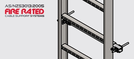 FRN2 Fire Rated N2 Ladder installed Vertically