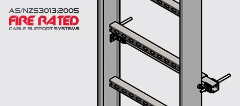 FRN3 Fire Rated N3 Ladder installed Vertically