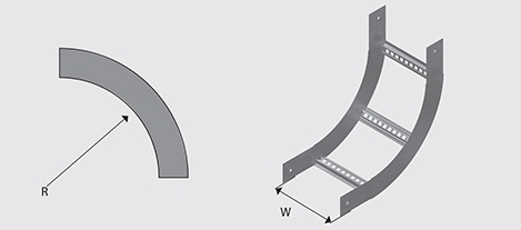 NEMA 1 Cable Ladder Internal Riser HDG