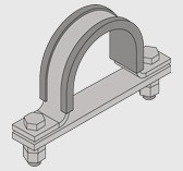 E51 Insulated Pipe Saddle